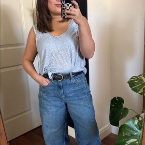 Free people we the free distressed lightweight Relaxed Tank. Size‎ XS